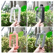 A5 Flat Water Cup Trend Men's Water Bottle Female Personality Creative Sports Kettle Square Simple/F