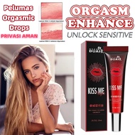 [ PRIVASI AMAN ] Hogashop Pelumas Orgasmic Drops 20ml Orgasme Drops Wanita Lubricant Gel Miss V Pelu