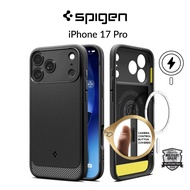 Spigen iPhone 17 Pro Case 6.3" Rugged Armor MagFit Magnetic Phone Case iPhone 17 Pro Cover