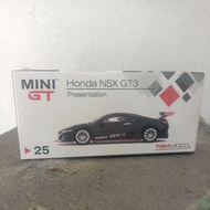 Mini GT/25 Honda NSX GT3 Presentation - Free Protector