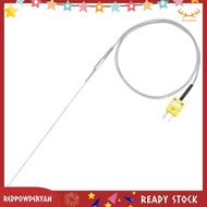 [Redpowderyan.] K Type Thermocouple with Plug, Meter Temperature Sensor Probe -50 to 1100°C,3.3ft Wi
