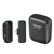 [topk1] Ulanzi J11 Wireless Microphone System with 1 Mini Receiver & Clip-on Microphones 20M/65ft Tr