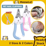 MeowLo Pet Nail Cutter Cat Nail Clipper Cat Nail Cutter Cat Nail Cutter Cat Dog Nail Clipper