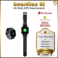 *WHATSAPP Model* 🇸🇬  Guardian Hi 4G Kids GPS Smart Watch Singapore Brand - 2024 Protector Series (Black)