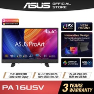 ASUS PA16USV 15.6" ProArt SDI Monitor 4K Video Production 400nits USB-C HDR Calman Verified 12G-SDI