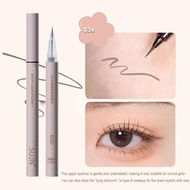 Sujn Liquid Eyeliner Pen Waterproof Smudge Proof Quick Lasting Liner Precision Long Makeup Dry I1