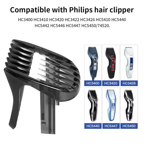 Attachment Comb For Philips Hair Clipper HC3400 HC3410 HC3420 HC3422 HC3426 HC5410 HC5440 HC5442 HC5