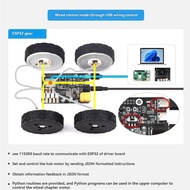 【 LCG5】-ESP32 Direct Drive Servo Motor Driver Board Support 2.4G WiFi Bluetooth for DDSM400 Hub Moto