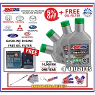 AMSOIL OE Motor Oil 0W20 Fully Synthetic oil 4 Quarts package for MITSUBISHI, HONDA, MAZDA, TOYOTA