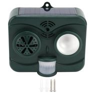 Ultrasonic Animal Repeller Solar Animal Mouse Expeller With Strobe LED Light BS