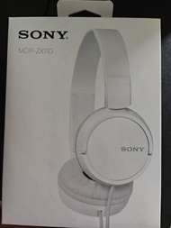 全新 未開封Sony立體聲耳機 MDR-ZX110 插頭 25年2月買 附發票