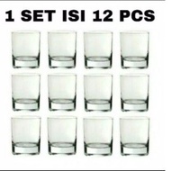1 Set of 12 Shot Glasses/Shot Glass/Sloki Mini
