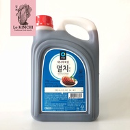 Kecap ikan teri Korea Korean Anchovy Sauce 3 kg Jirigen Daesang Chung Jung One