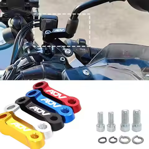Rearview Mirrors Extension Riser Extend Adapter Accessories For Honda ADV350 ADV150 ADV160 ADV 350 1