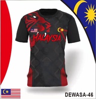 Jersey Malaysia Sport T-shirt Dewasa#46