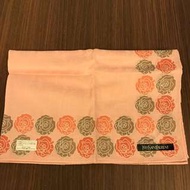 全新YSL 日本製粉紅色絲巾