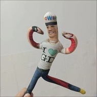 Kpop Idol G-Dragon GD Abstract Art Doll with Poseable Skeleton Joints