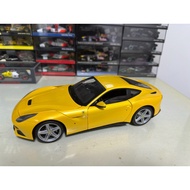 Hot Wheels Elite Fine Version 1/18 Ferrari F12 Car Model Original Packaging.The Door Joint Seam Has 