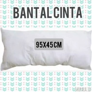 Set Kamar Tidur Bantal Cinta 95X45Cm, Silikon Fiber