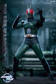 Soosootoys SST-052 1/6 12吋 幪面超人 假面超人 masked rider  black RX [soo-soo toys, so so toys 非真骨]