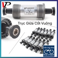 VP BC73 Bicycle Bearing Square Core Center Axle - Many Sizes