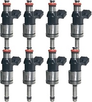 Set of 8 NEW Fuel Injectors JR3E-9G929-BC Compatible with 18-2020 Ford F-150 18-2022 Mustang 5.0L V8