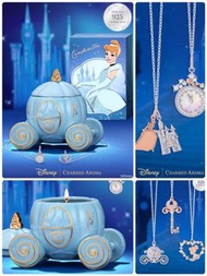 加拿大直送 Charmed Aroma-Cinderella Carriage Candle - 925 Sterling Silver Cinderella Necklace Collection 925 純銀 Cinderella項鍊