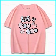 Gn Hololive EN FUWAMOCO Life is BAU Comfortable Summer T-Shirt