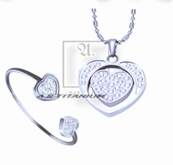 [ PROMO TERBARU ] 1 SET KALUNG PENDANT KESEHATAN / KALUNG + GELANG ASLI_100%_ORIGINAL_MCI_LSW 2 SHEL