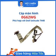 Dell latitude 7440 laptop screen cable – DP/N 0G62WG – Disassemble the device