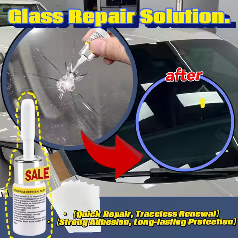 Car Window Cracks Gone Glass Repair Kit DIY Car Windshield Revolutionary Glass Repair Kit windshield