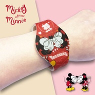 迪士尼米奇 - LED手錶 - 米奇與米妮 - 紅色 (迪士尼許可產品)