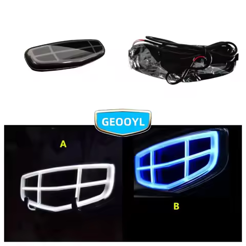 Car Modified Led Emblem, For Geely Coolray Plus Pro,Proton X50,Binyue
