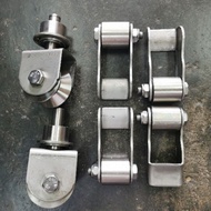 21/2 "FOLDING GATE ROLLER UV BRACKET ROLLER STAINLESS STEEL MIG Metal Auto Japan bearing