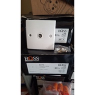 1gang tv outlet 1 gang outlet/ brand-boss type-b31tv
