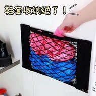 Underwear Storage Net Pocket Cabinet Door Net Pocket Plastic Wrap Garbage Bag Storage Paste Socks Do