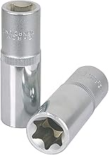 SK Hand Tool 1/2" TX E Socket, Deep, E22