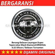 Benang Gelasan Layangan Super Tajam Joker Black Diamond ORIGINAL 0.22 Silicon / Gelasan Turnamen