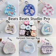 For Beats Beats Studio Pro Headphone Case Trendy ideas Cartoon Pattern Headset Earpads Storage Bag C