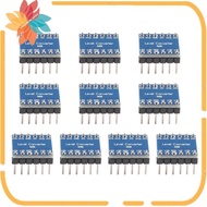 10Pcs 4 Channel IIC Logic Level Converter Bi-Directional Module 3.3V to 5V Shifter for (Pack of 10)