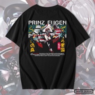 PRINZ EUGEN AZUR LANE T-Shirt - Men's & Women's DISTRO T-Shirt ANIME & GAME DESIGN PRINZ EUGEN AZUR 