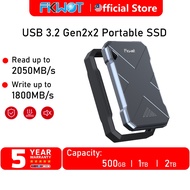 Fikwot FP90 External SSD Portable 2050MB/s USB 3.2 Gen 2x2 Rugged IP68 for Cameras/iPhone 16/15/Wind