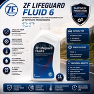 ZF LIFEGUARD FLUID 6 SPEED 1LITRE MINYAK GEARBOX KERETA CAR AUTO TRANSMISSION OIL