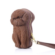 Adamo 3D Bag貴賓狗手帶包立體手機包可愛泰迪犬包包女創意鑰匙包