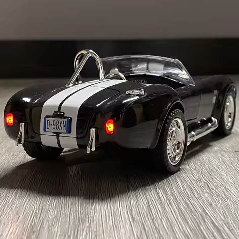 1:22 Ford Shelby Ac Cobra 1965 Classic Car Alloy Metal Diecast Model Car Collection Hobbies Decorati
