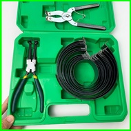 Piston ring clamping pliers set, piston ring pressing pliers suitable for piston diameter: 62-145mm