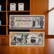 Guyana 20 Dollars Paper 2018 Years UNCIRCULATED