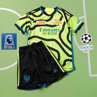 23/24 Arsenal Away Kit Kids Football Jersey