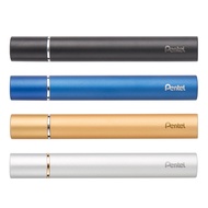 Pentel Pentel Premium Metal Refill Box Thin Eraser Metal Cover EZEE02M C805M 0.5 2B Edition [Jinyuta