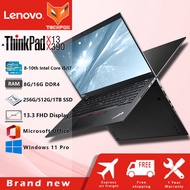 Lenovo ThinkPad X13 X390 laptop - Ultra-thin 13.3"FHD / Intel i5 i7 10th Gen / DDR4 8G 16G RAM / 512GB 1T SSD / BrandNew Original Laptop / Windows11Pro&amp;office / HDCam WiFi Bluetooth